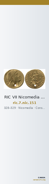 RIC VII Nicomedia 151 — CANOA