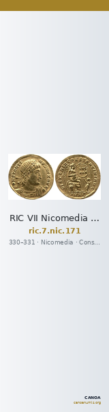 RIC VII Nicomedia 171 — CANOA