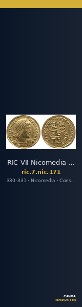 RIC VII Nicomedia 171 — CANOA