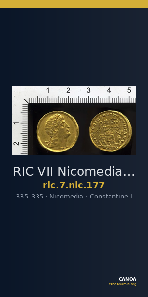 RIC VII Nicomedia 177 — CANOA