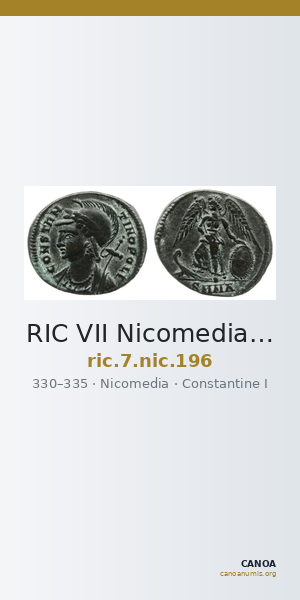 RIC VII Nicomedia 196 — CANOA