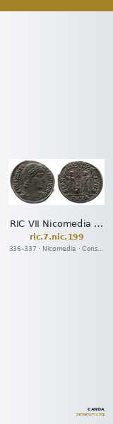 RIC VII Nicomedia 199 — CANOA
