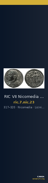 RIC VII Nicomedia 23 — CANOA