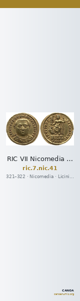 RIC VII Nicomedia 41 — CANOA