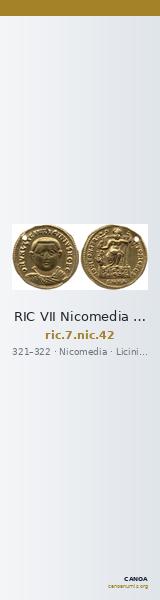 RIC VII Nicomedia 42 — CANOA