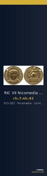 RIC VII Nicomedia 42 — CANOA