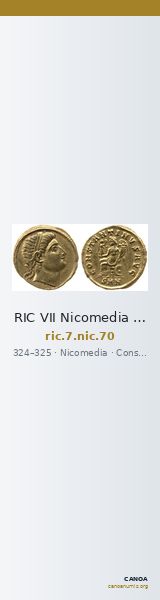 RIC VII Nicomedia 70 — CANOA
