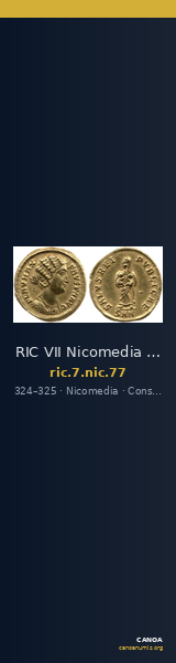 RIC VII Nicomedia 77 — CANOA