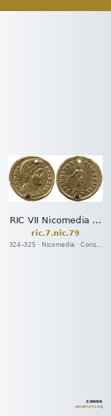 RIC VII Nicomedia 79 — CANOA