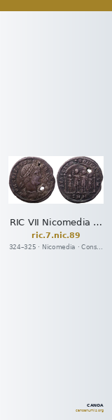 RIC VII Nicomedia 89 — CANOA