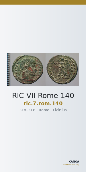 RIC VII Rome 140 — CANOA