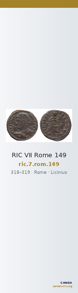 RIC VII Rome 149 — CANOA