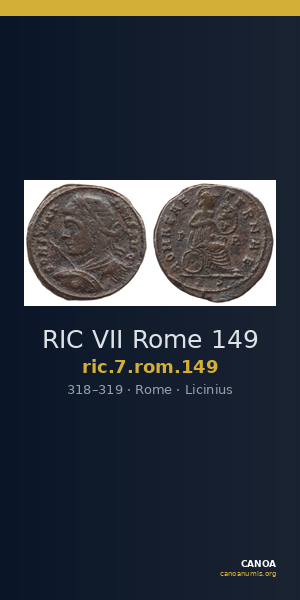RIC VII Rome 149 — CANOA