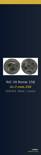 RIC VII Rome 158 — CANOA
