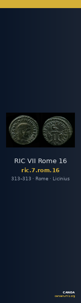 RIC VII Rome 16 — CANOA