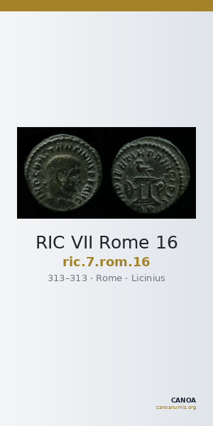 RIC VII Rome 16 — CANOA