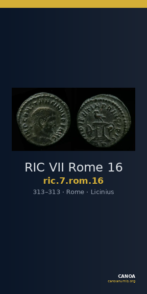 RIC VII Rome 16 — CANOA