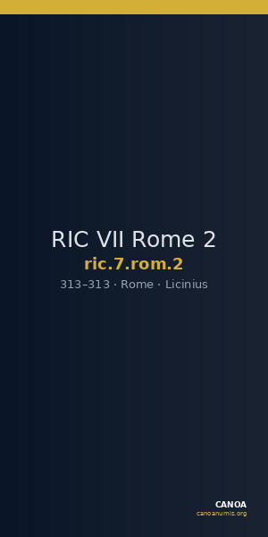 RIC VII Rome 2 — CANOA