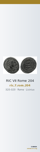 RIC VII Rome 204 — CANOA