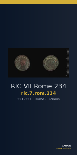 RIC VII Rome 234 — CANOA
