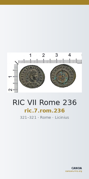 RIC VII Rome 236 — CANOA