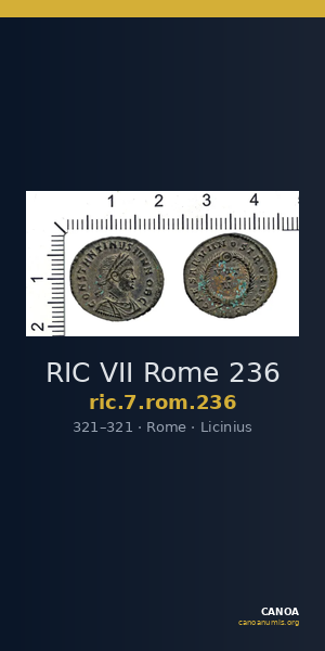 RIC VII Rome 236 — CANOA