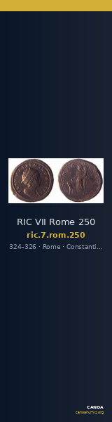 RIC VII Rome 250 — CANOA