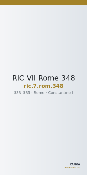 RIC VII Rome 348 — CANOA