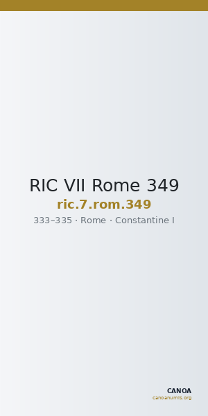 RIC VII Rome 349 — CANOA