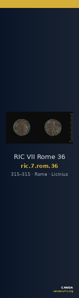 RIC VII Rome 36 — CANOA