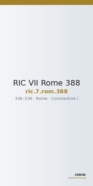 RIC VII Rome 388 — CANOA