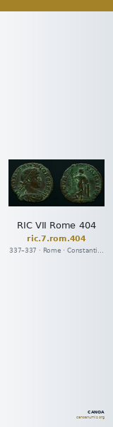 RIC VII Rome 404 — CANOA