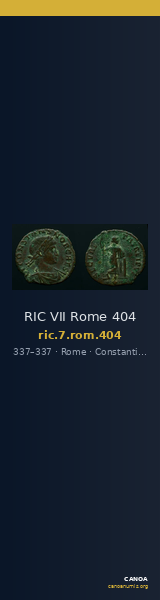 RIC VII Rome 404 — CANOA