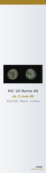 RIC VII Rome 49 — CANOA