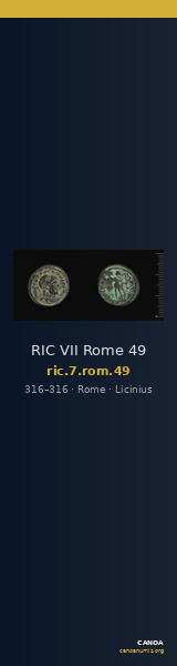 RIC VII Rome 49 — CANOA
