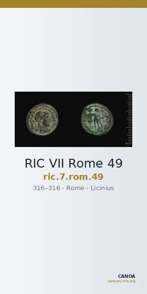 RIC VII Rome 49 — CANOA
