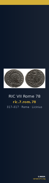 RIC VII Rome 78 — CANOA
