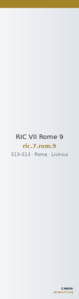 RIC VII Rome 9 — CANOA