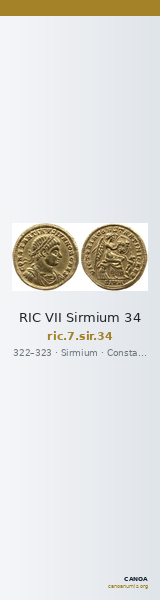 RIC VII Sirmium 34 — CANOA