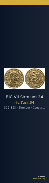 RIC VII Sirmium 34 — CANOA