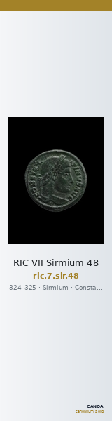 RIC VII Sirmium 48 — CANOA