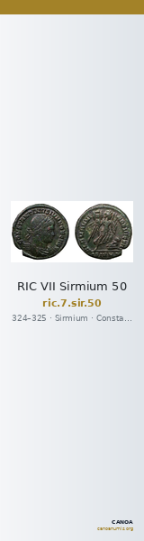 RIC VII Sirmium 50 — CANOA