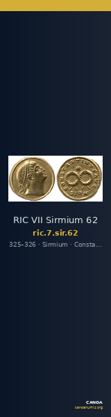 RIC VII Sirmium 62 — CANOA