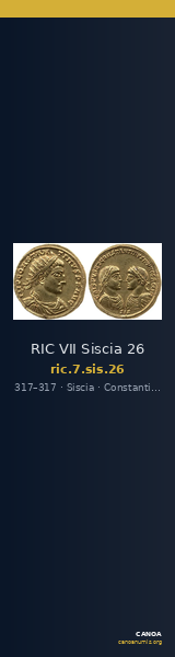 RIC VII Siscia 26 — CANOA