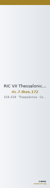RIC VII Thessalonica 172 — CANOA