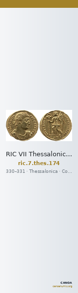 RIC VII Thessalonica 174 — CANOA