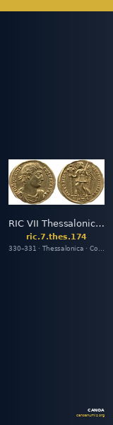 RIC VII Thessalonica 174 — CANOA