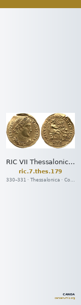 RIC VII Thessalonica 179 — CANOA