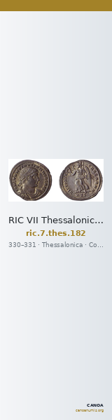 RIC VII Thessalonica 182 — CANOA