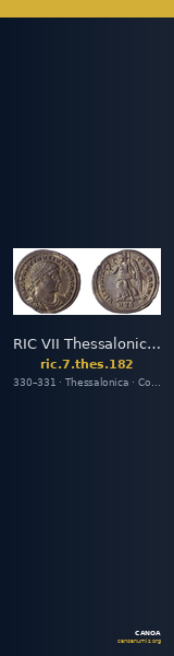 RIC VII Thessalonica 182 — CANOA